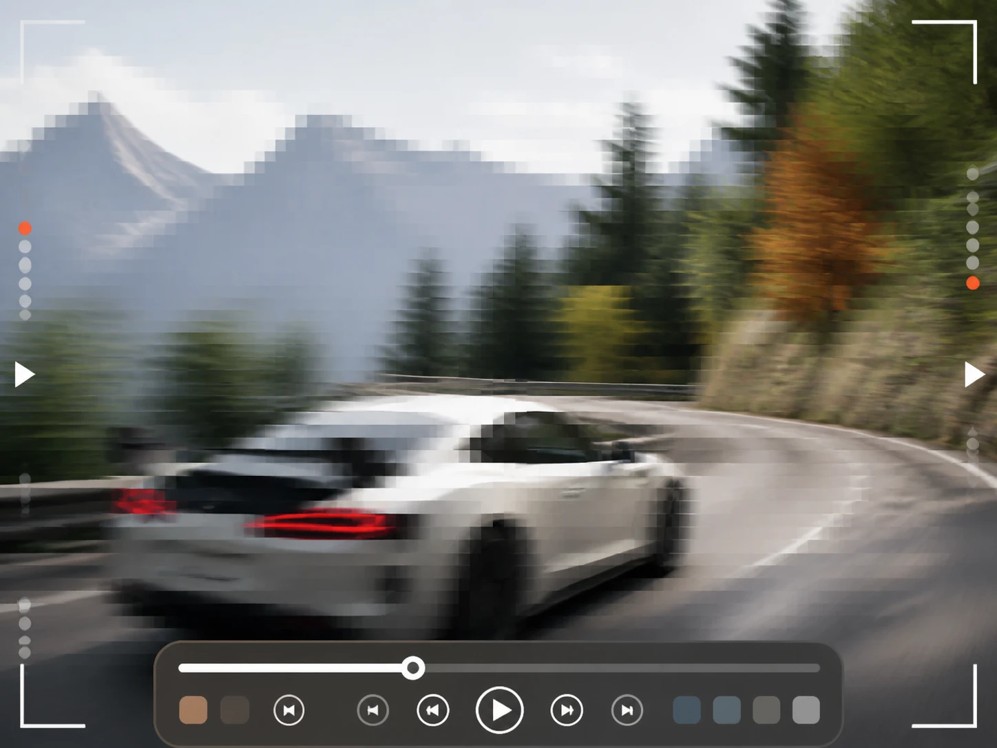 Game capture replay with bitrate blocks in a fast pan and stutter at native resolution